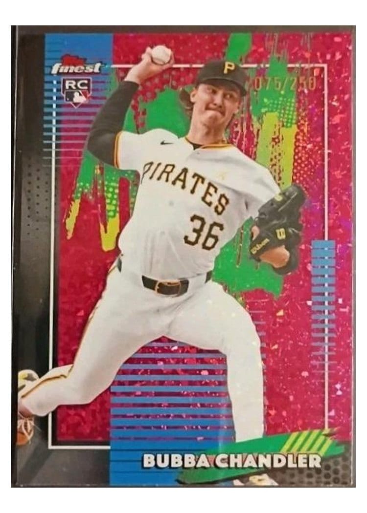 2026 Topps Finest Bubba Chandler #90 card