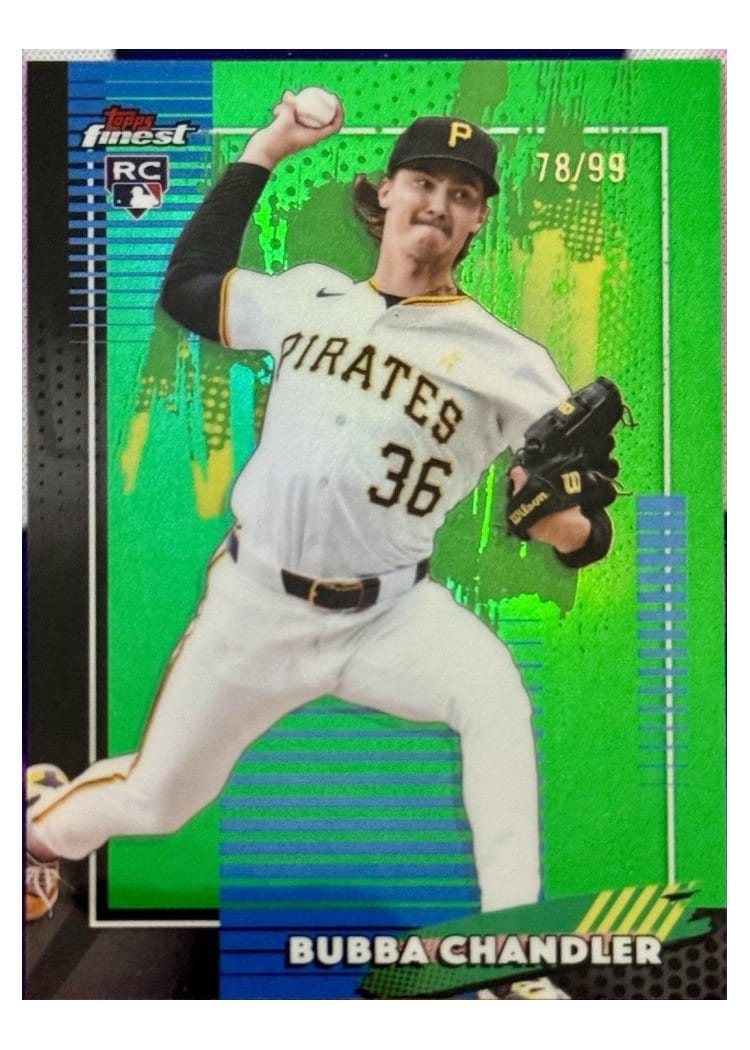 2026 Topps Finest Bubba Chandler #90 card