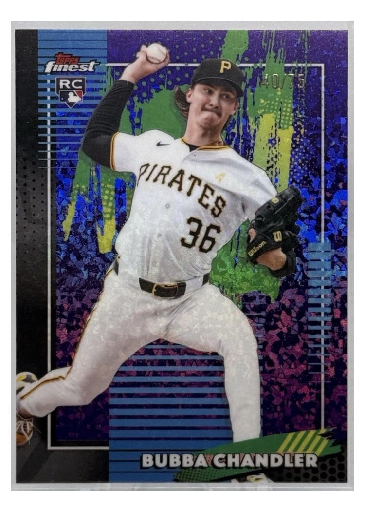2026 Topps Finest Bubba Chandler #90 card