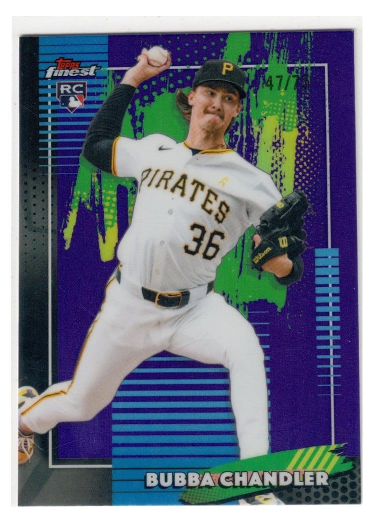 2026 Topps Finest Bubba Chandler #90 card