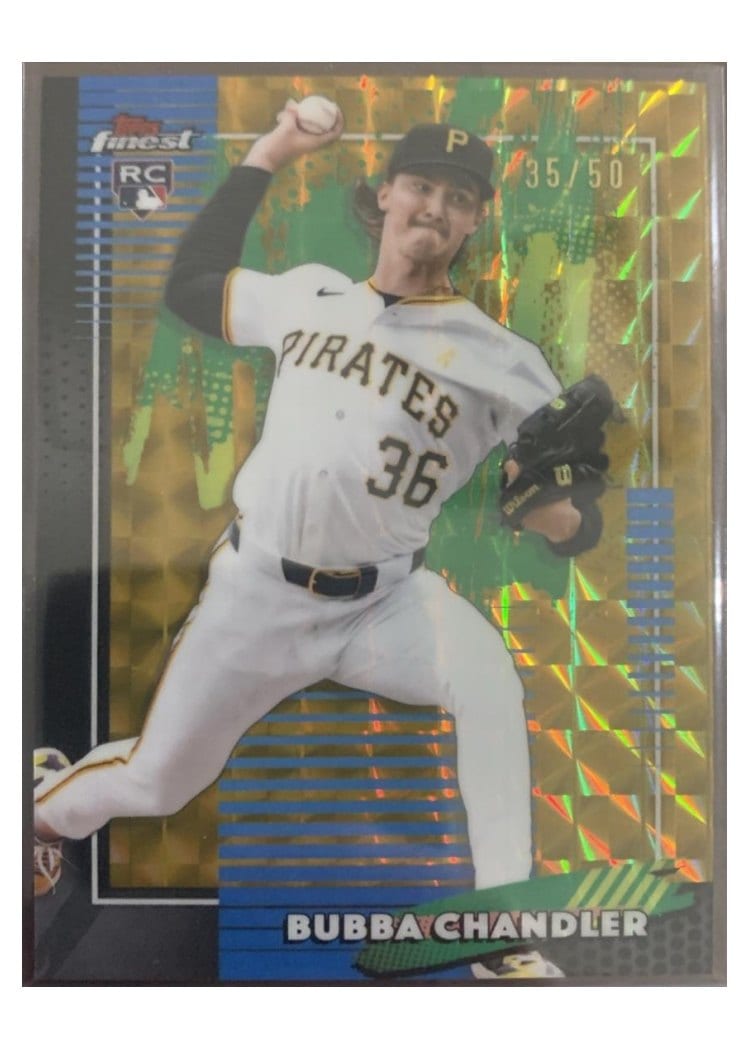 2026 Topps Finest Bubba Chandler #90 card