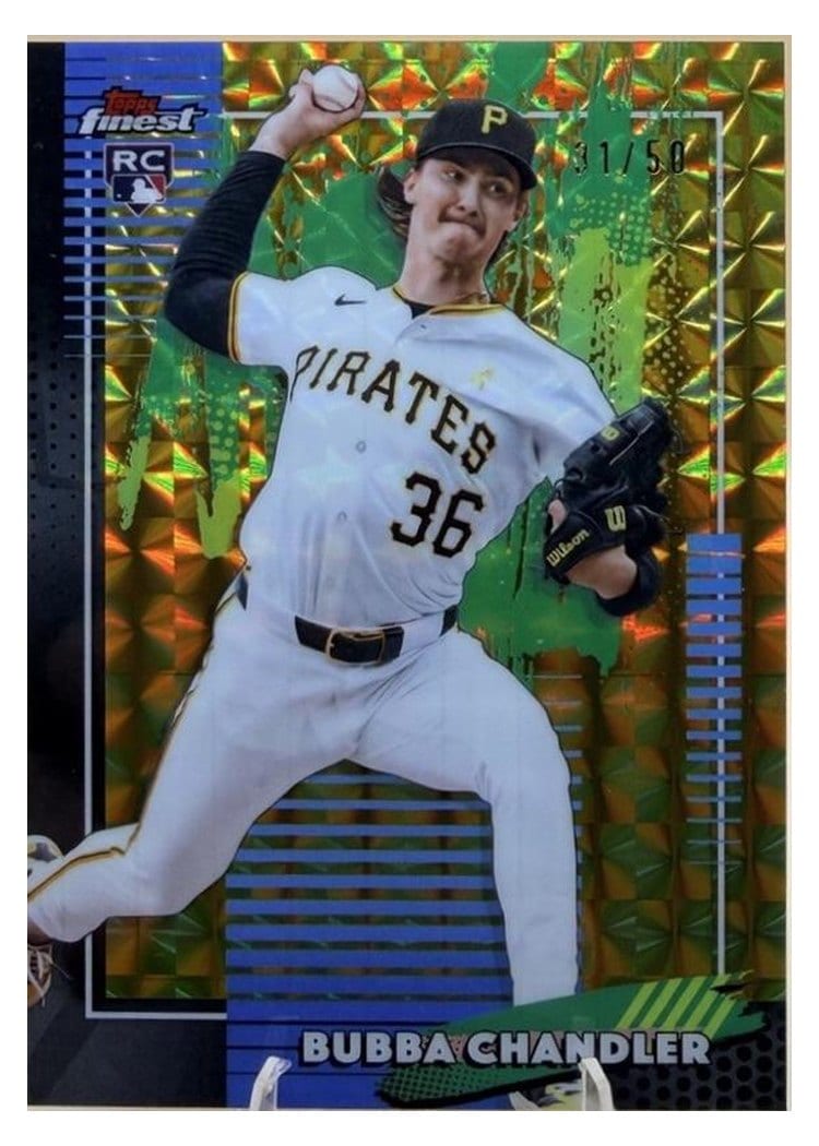 2026 Topps Finest Bubba Chandler #90 card