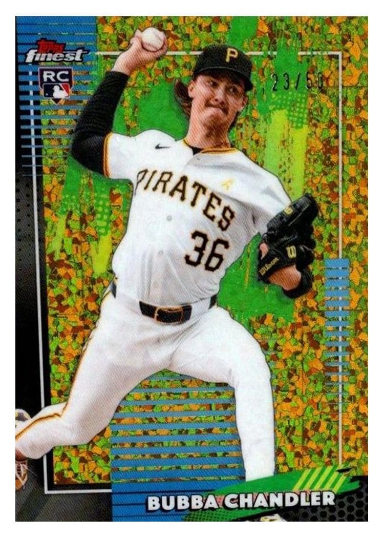 2026 Topps Finest Bubba Chandler #90 card