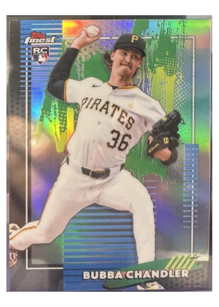 2026 Topps Finest Bubba Chandler #90 card