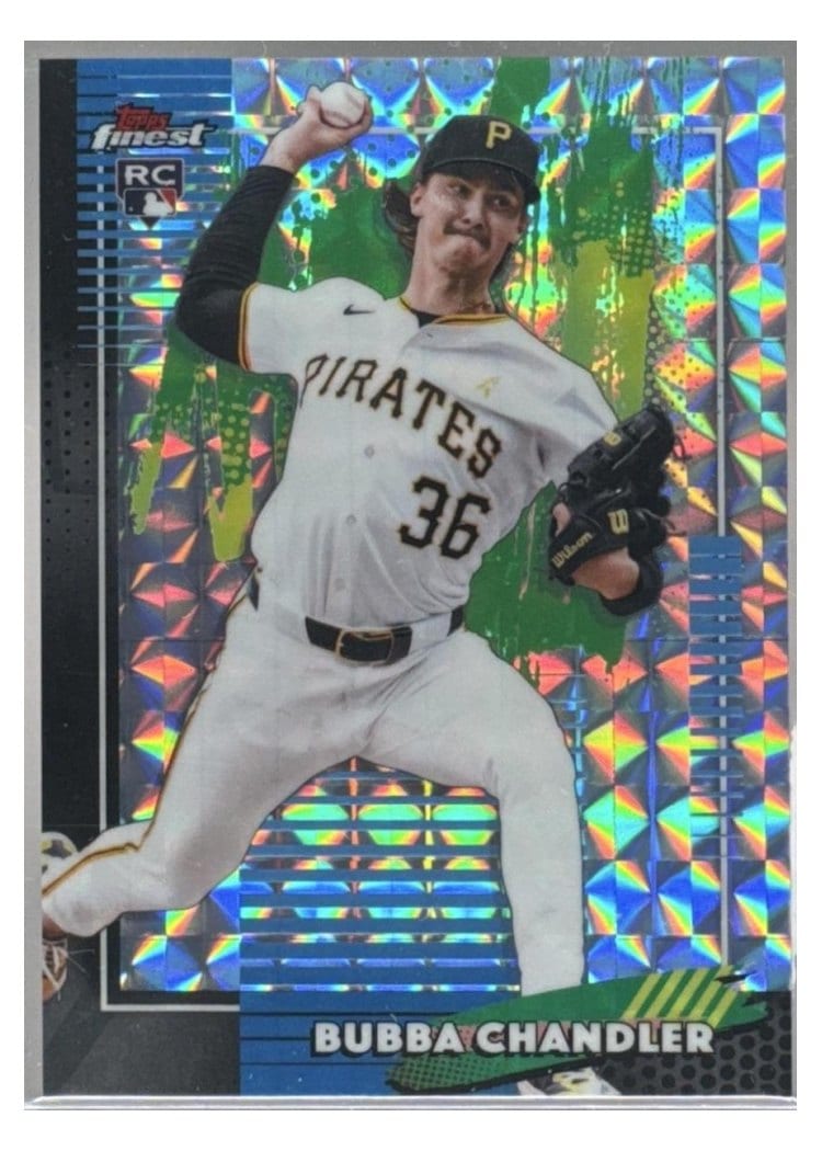 2026 Topps Finest Bubba Chandler #90 card