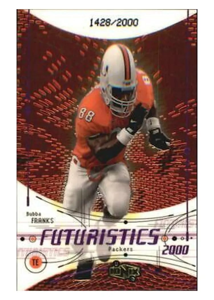 2000 Upper Deck Ionix Bubba Franks #98 card