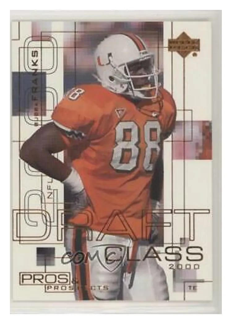 2000 Upper Deck Pros & Prospects Bubba Franks #91 card