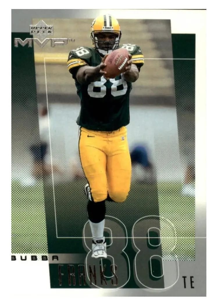 2001 Upper Deck MVP Bubba Franks #103 card