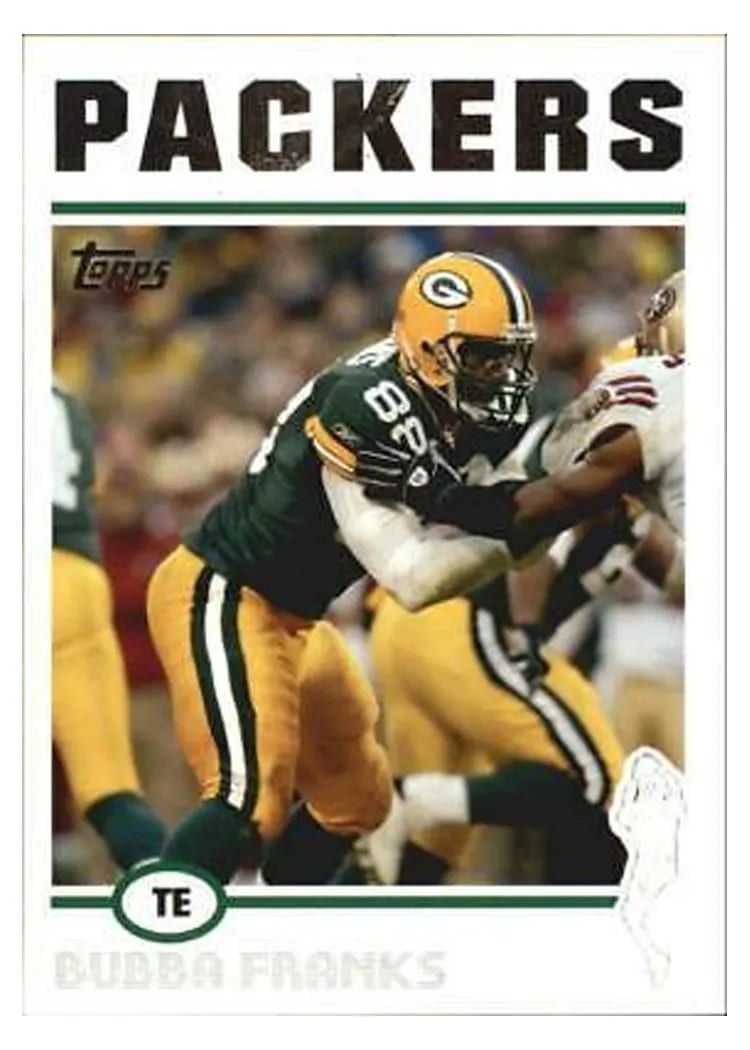 2004 Topps Bubba Franks #17 card