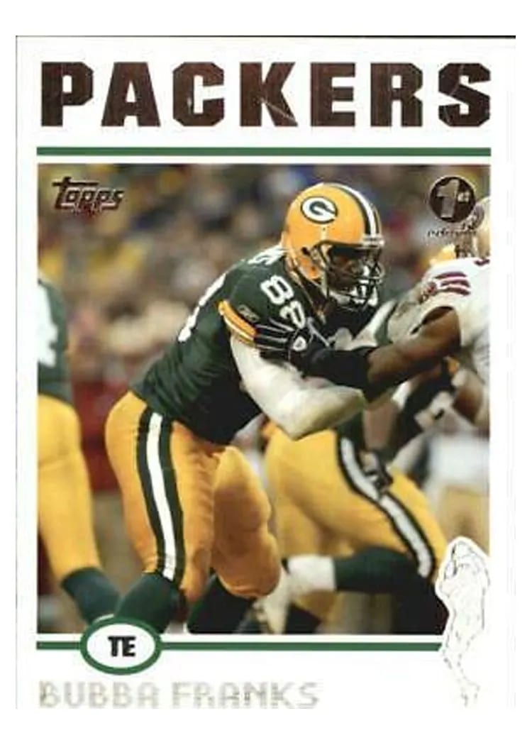 2004 Topps Bubba Franks #17 card