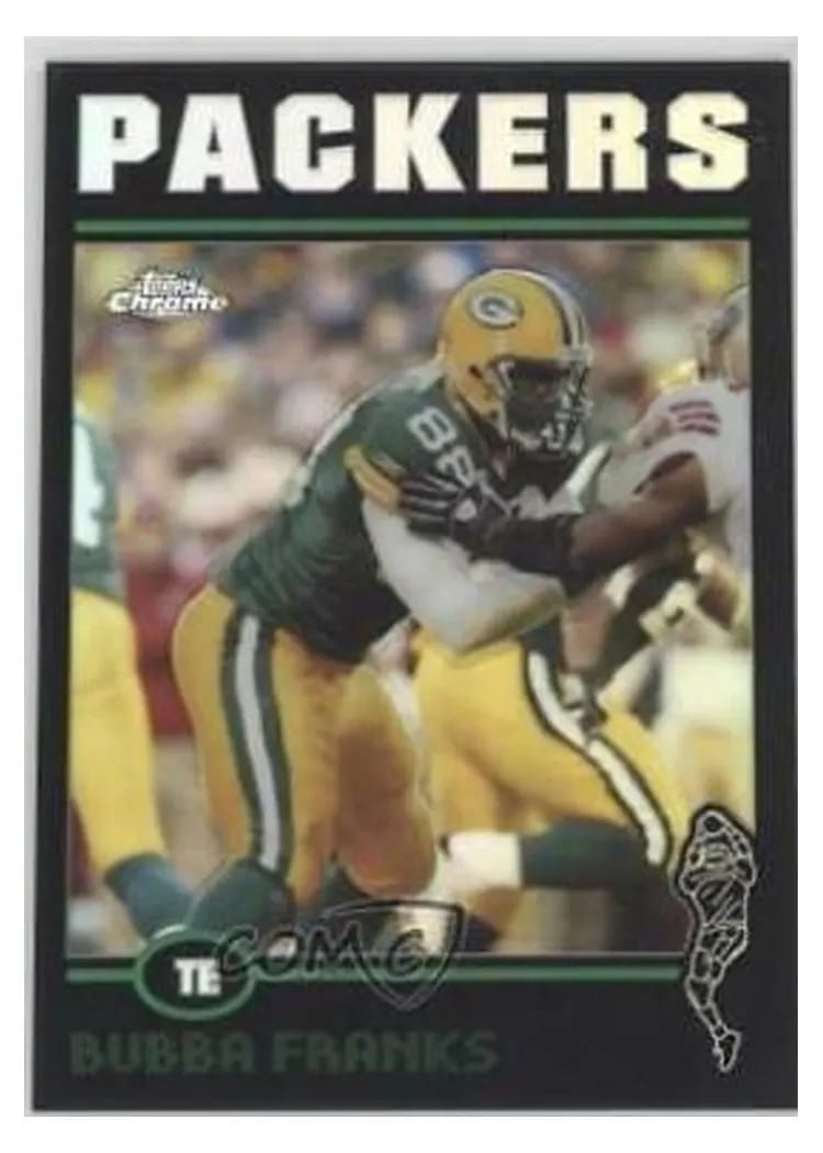 2004 Topps Chrome Bubba Franks #6 card