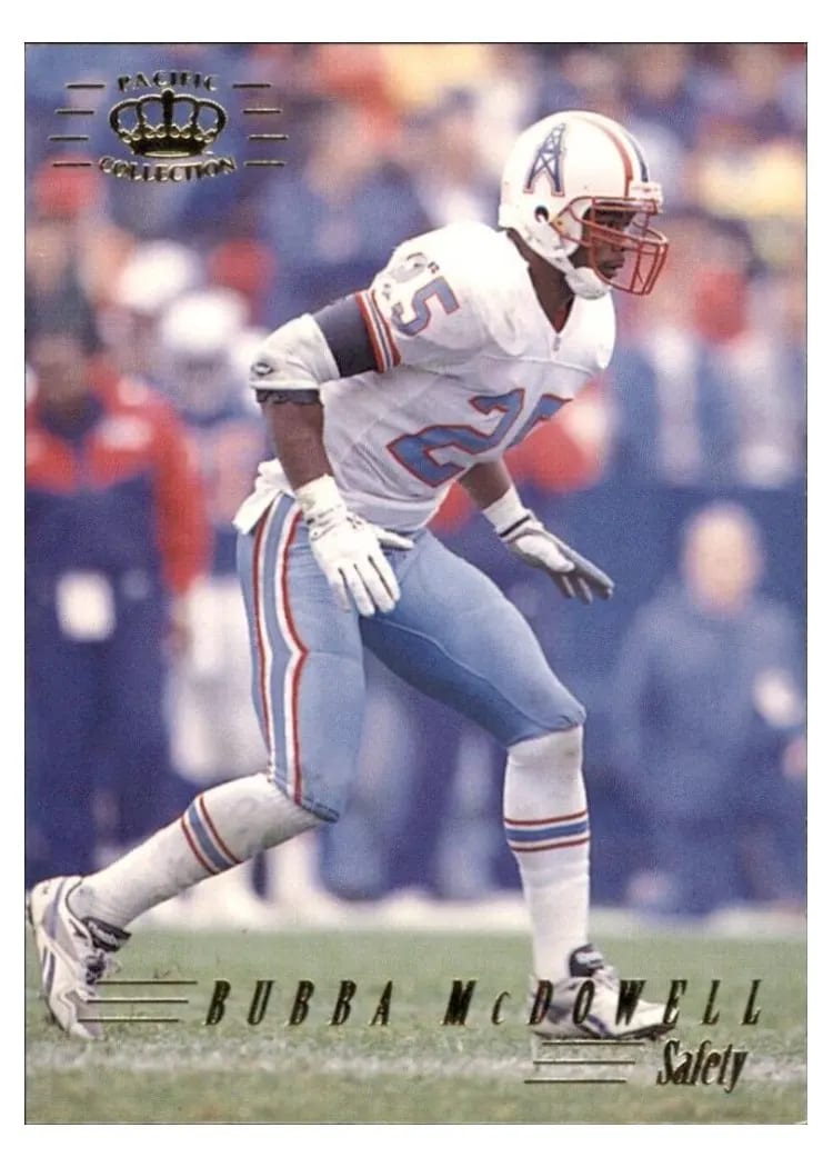 1994 Pacific Bubba McDowell #68 card