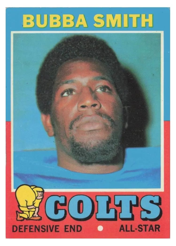 1971 Topps Bubba Smith #53 card