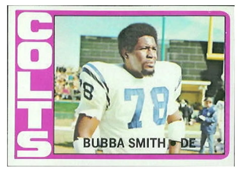 1972 Topps Bubba Smith #190 card