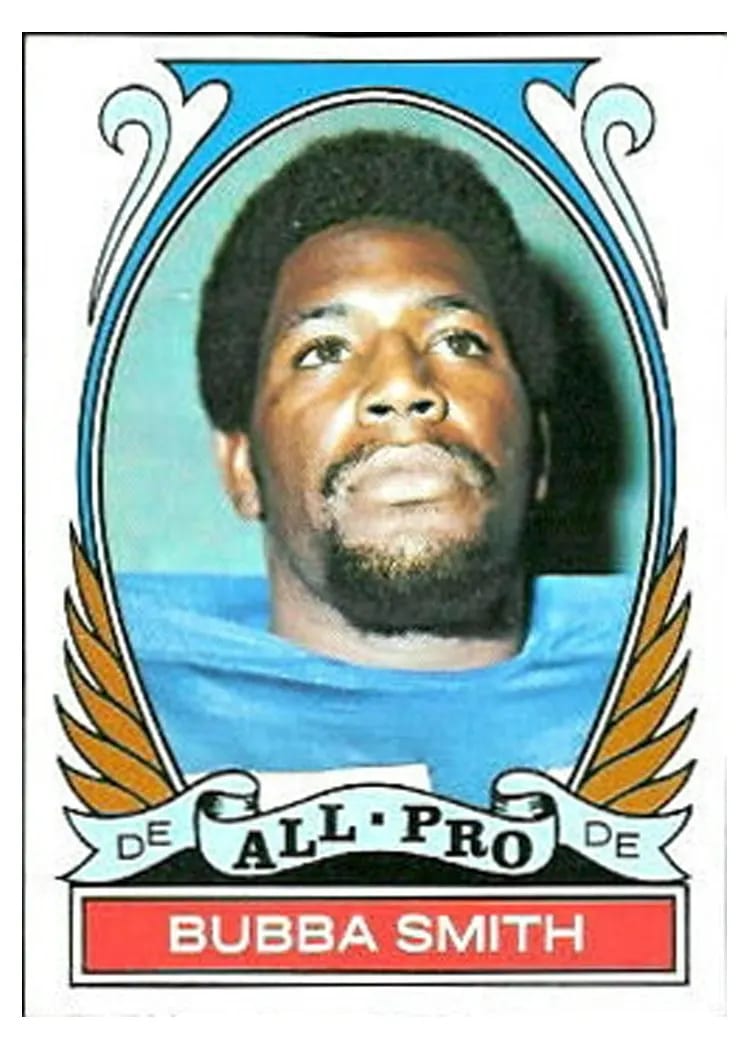 1972 Topps Bubba Smith All Pro #278 card