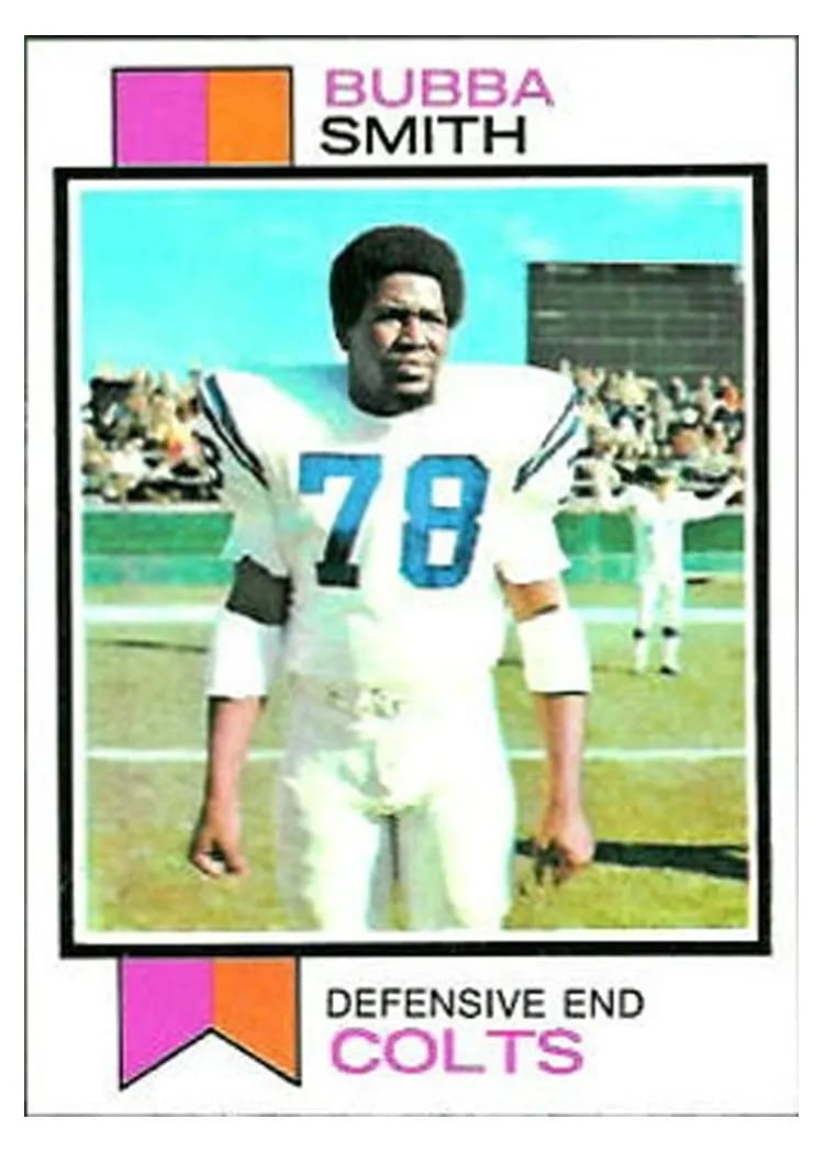 1973 Topps Bubba Smith #155 card