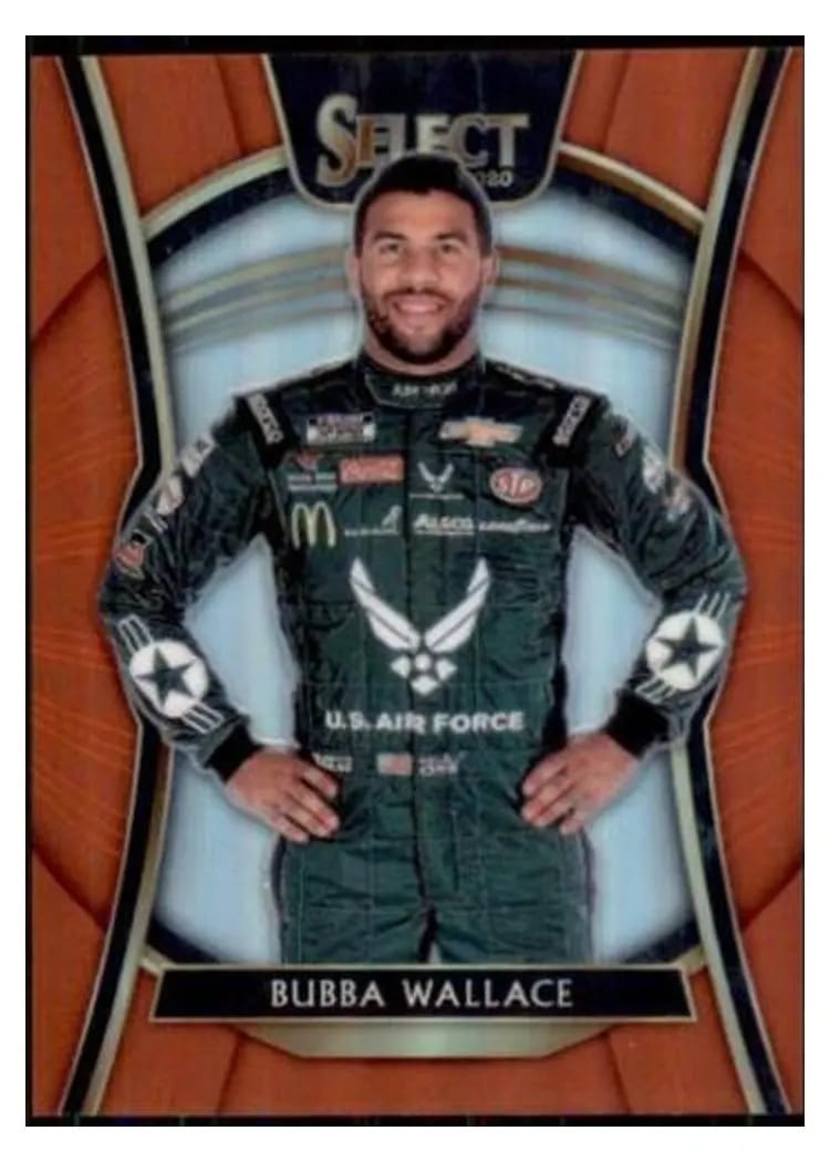2020 Panini Chronicles Nascar Select Bubba Wallace #3 card