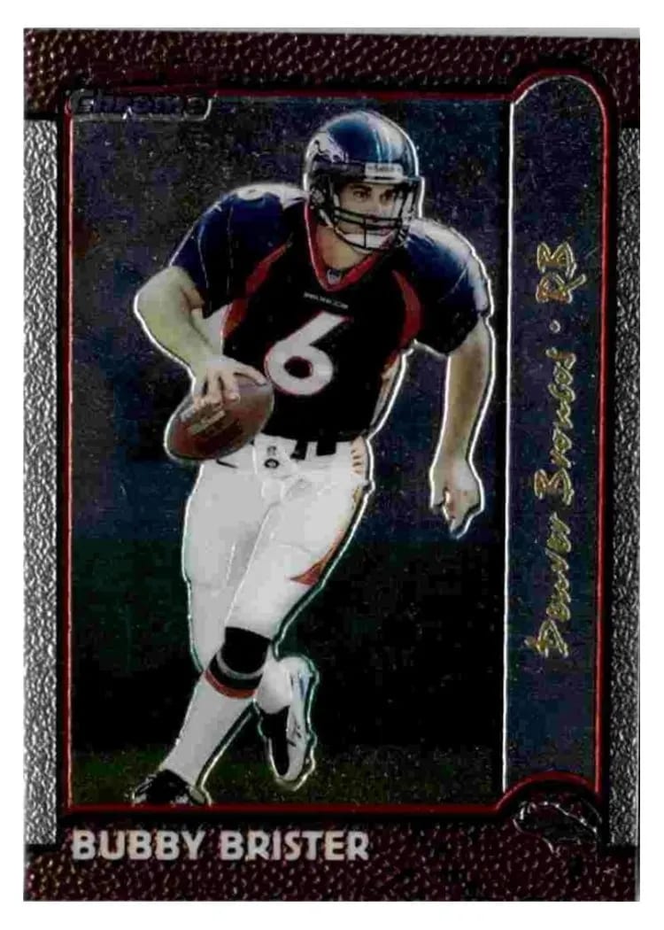 1999 Bowman Chrome Bubby Brister #68 card