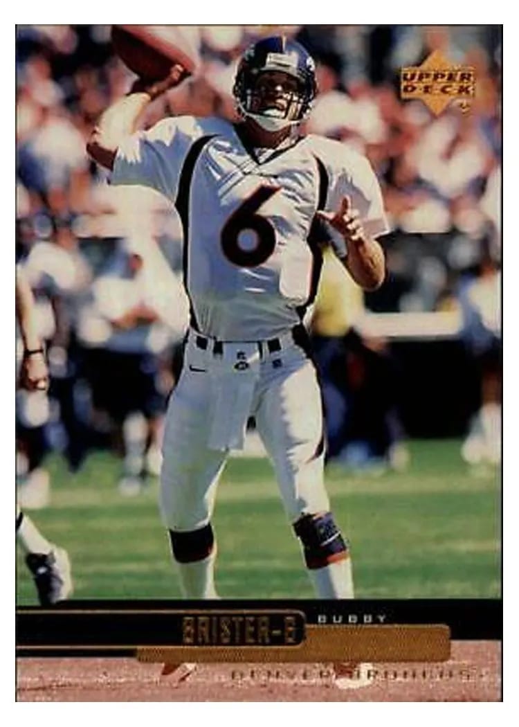 1999 Upper Deck Bubby Brister #66 card