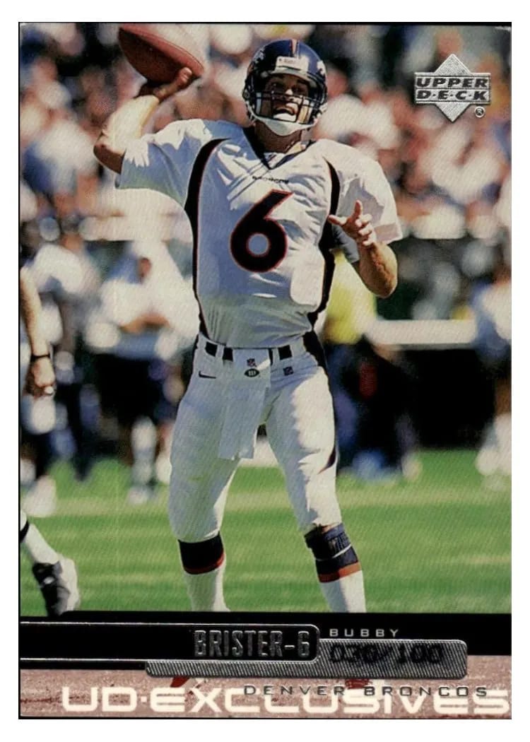 1999 Upper Deck Bubby Brister Exclusives Silver #66 card