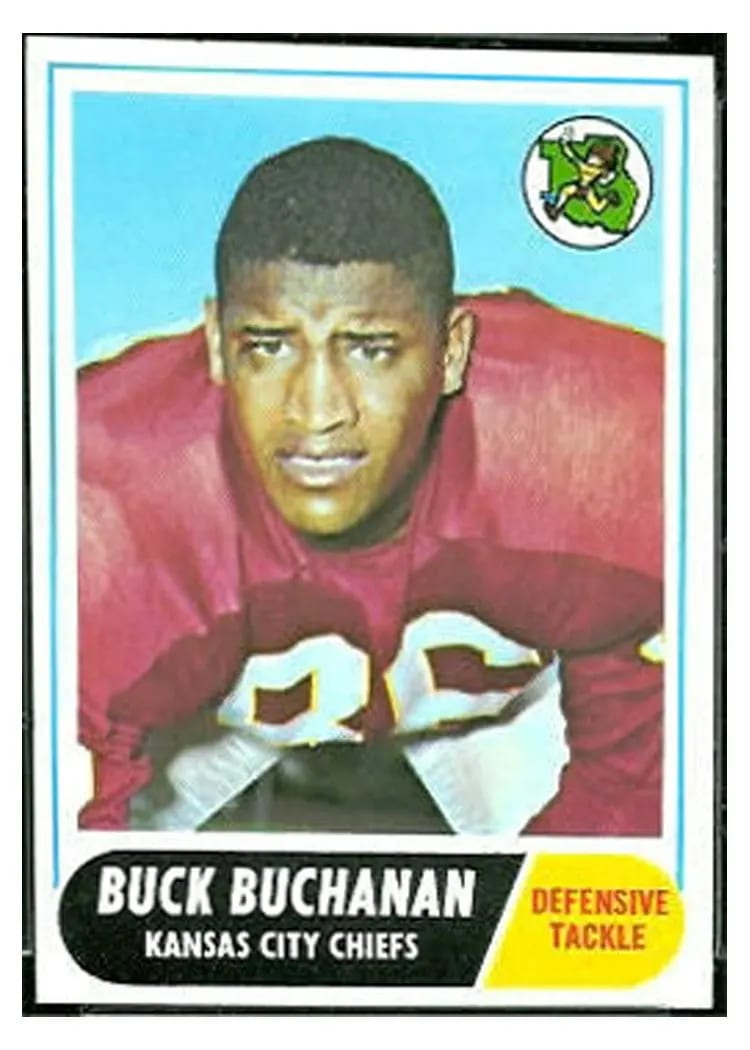 1968 Topps Buck Buchanan #197 card