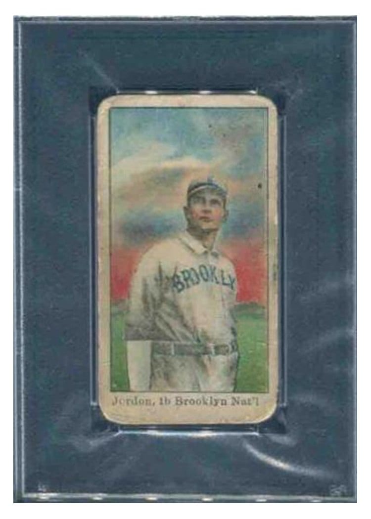 1909 E90-1 American Caramel Buck Jordon Jordan card