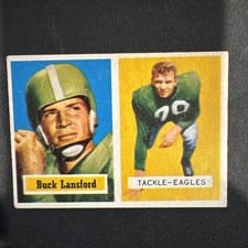 1957 Topps Buck Lansford #90 card