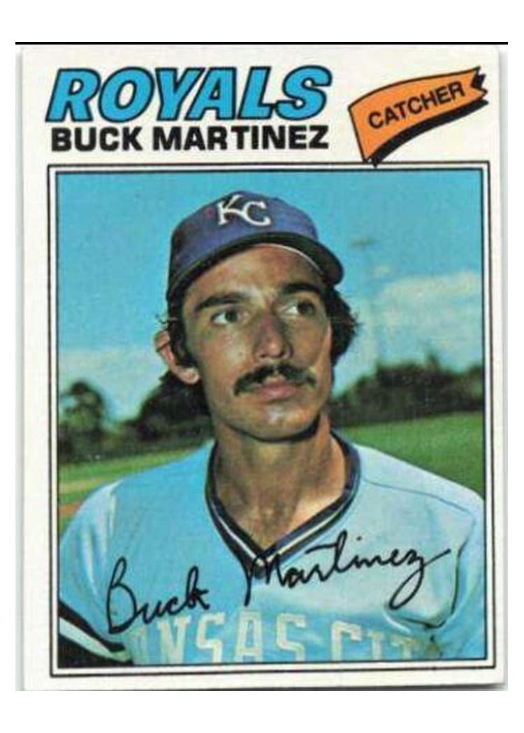 1977 Topps Buck Martinez #46 card