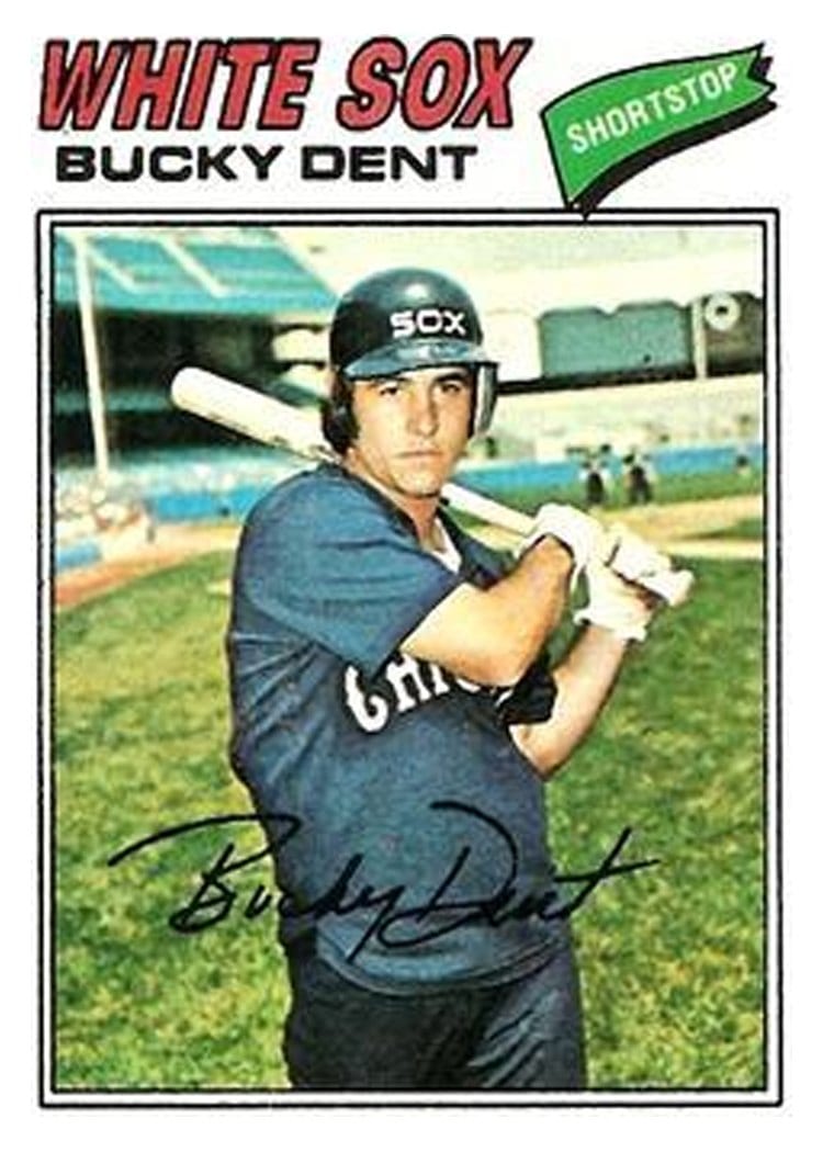 1977 Topps Bucky Dent #29 card
