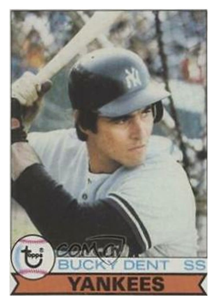 1979 Topps Bucky Dent #485 card