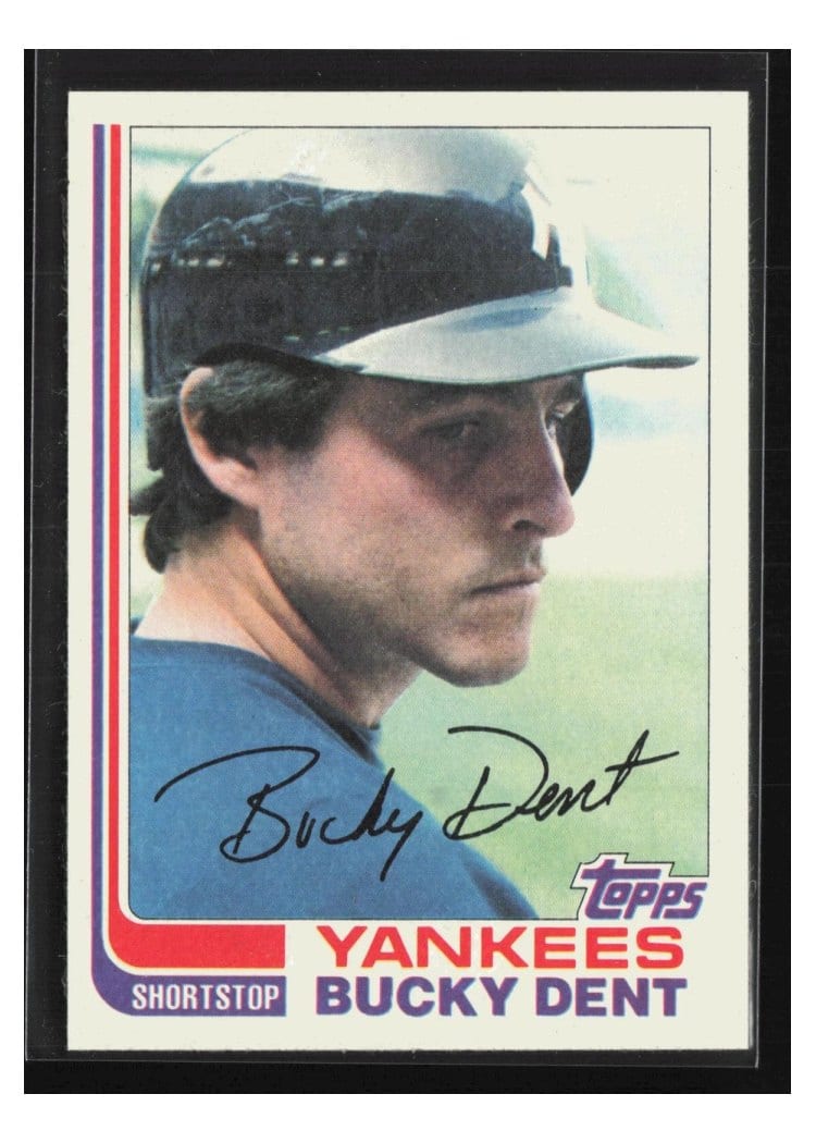 1982 Topps Bucky Dent #240 card