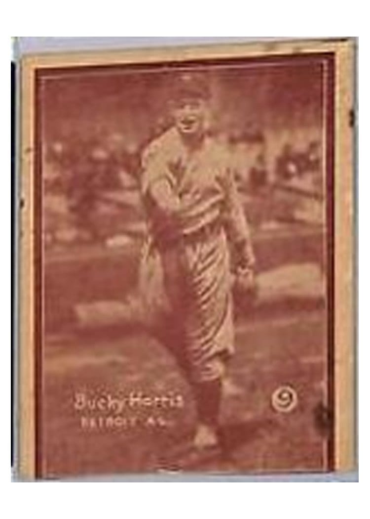 1931 W517 Bucky Harris Hand Cut #9 card