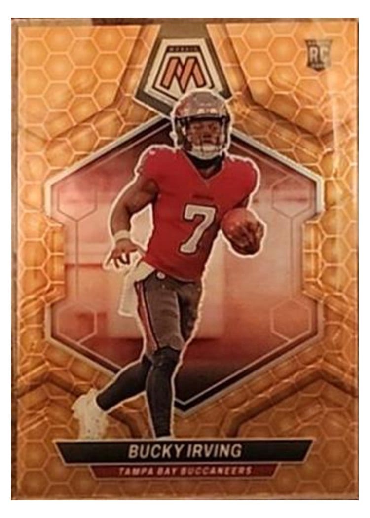 2024 Panini Mosaic Base Set Bucky Irving #385 card