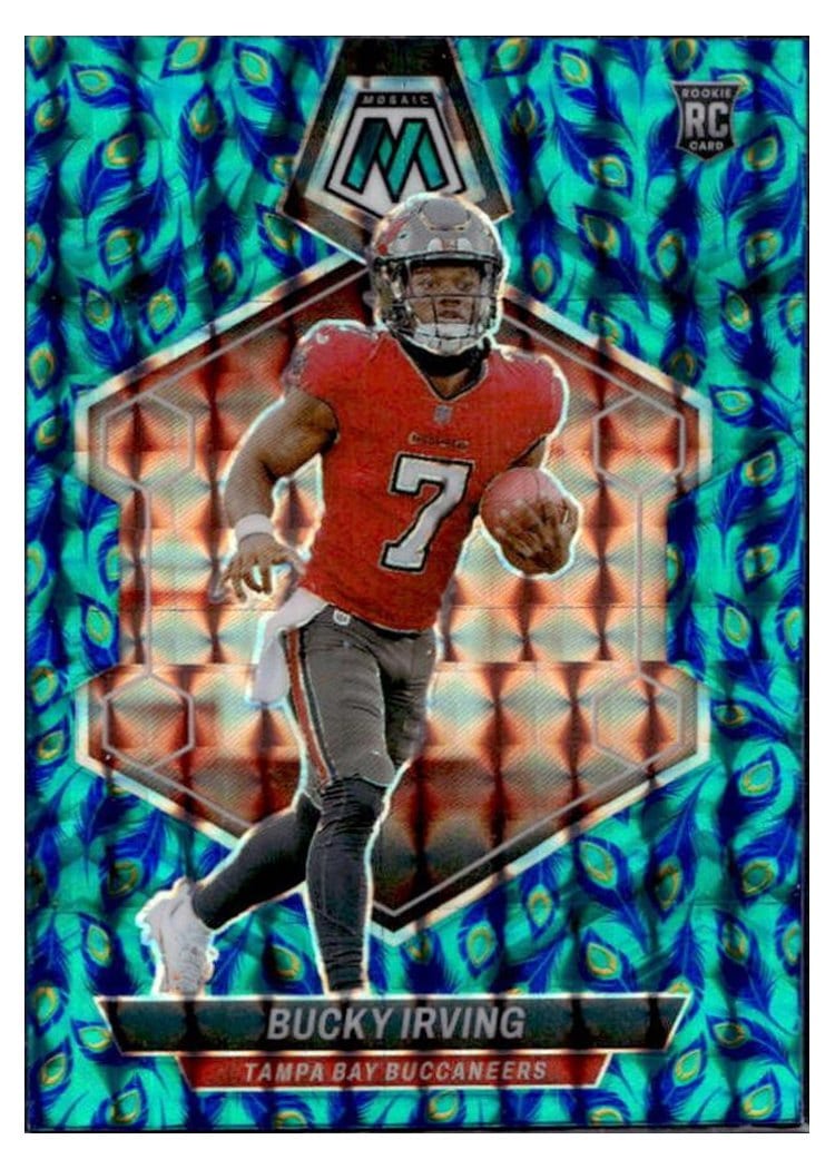 2024 Panini Mosaic Base Set Bucky Irving #385 card