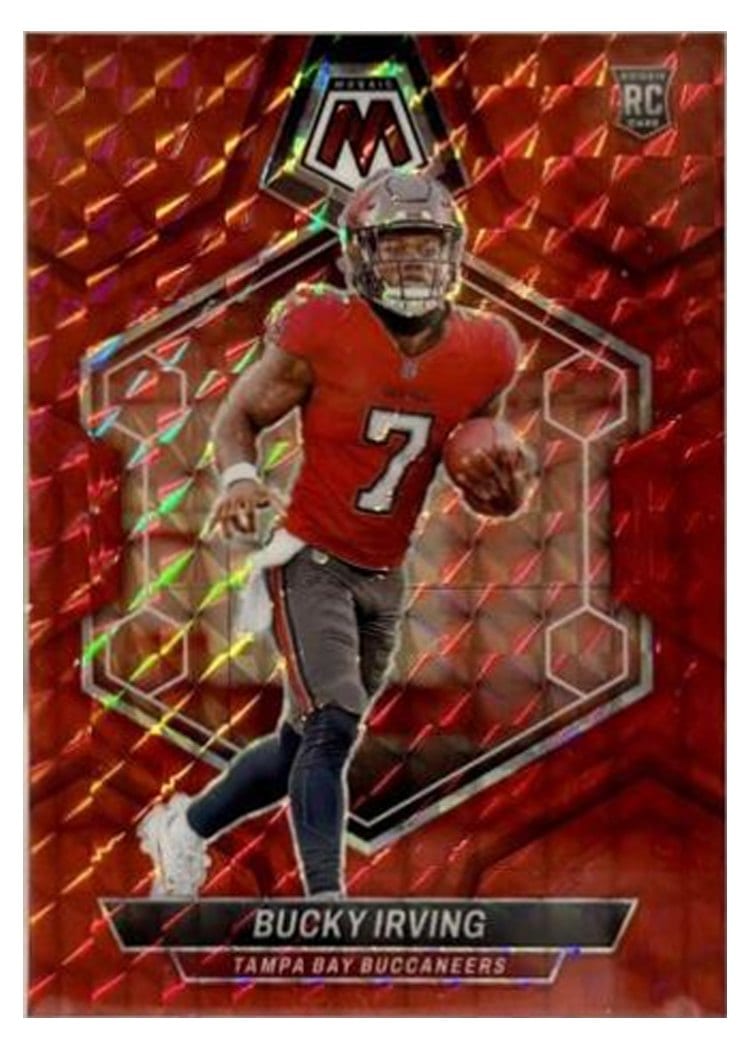 2024 Panini Mosaic Base Set Bucky Irving #385 card