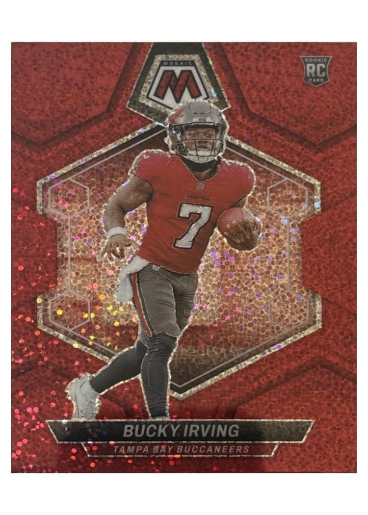 2024 Panini Mosaic Base Set Bucky Irving #385 card