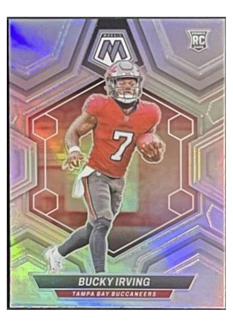 2024 Panini Mosaic Base Set Bucky Irving #385 card