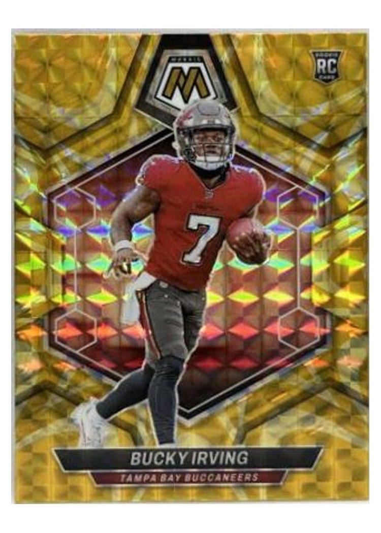 2024 Panini Mosaic Base Set Bucky Irving #385 card