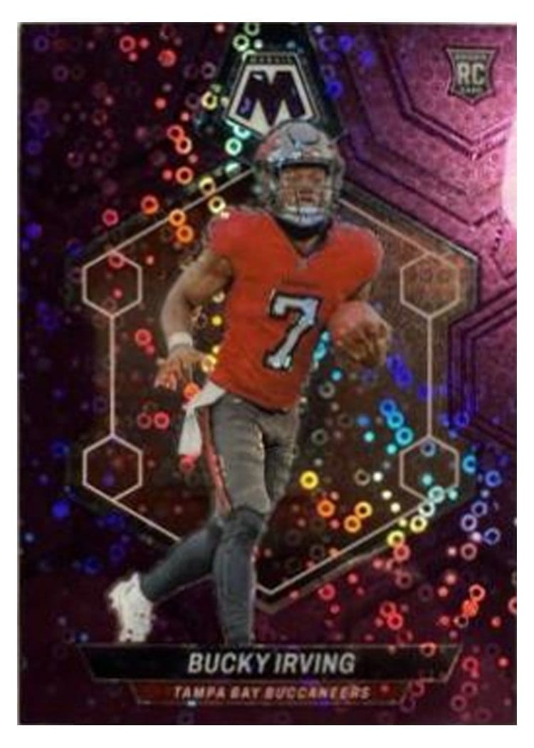 2024 Panini Mosaic Base Set Bucky Irving #385 card