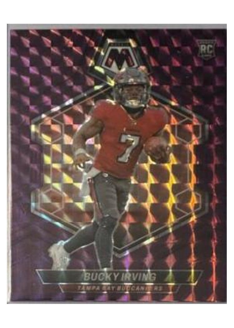 2024 Panini Mosaic Base Set Bucky Irving #385 card