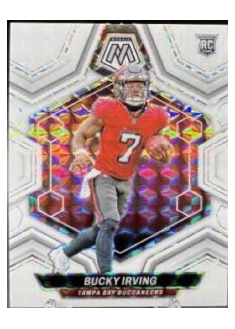 2024 Panini Mosaic Base Set Bucky Irving #385 card