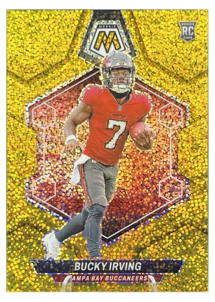 2024 Panini Mosaic Base Set Bucky Irving #385 card