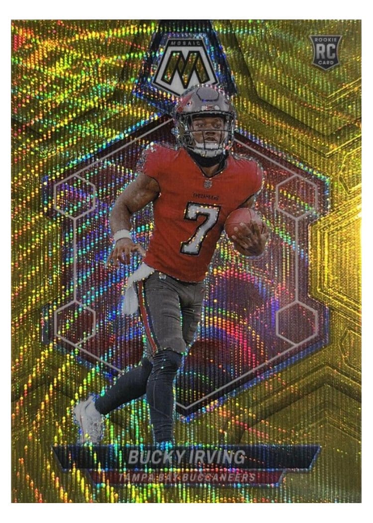2024 Panini Mosaic Base Set Bucky Irving #385 card