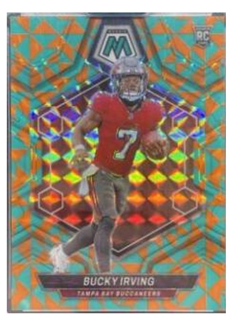 2024 Panini Mosaic Base Set Bucky Irving #385 card
