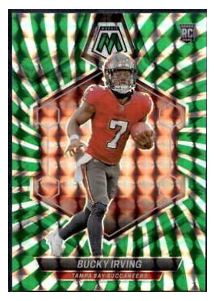 2024 Panini Mosaic Base Set Bucky Irving #385 card