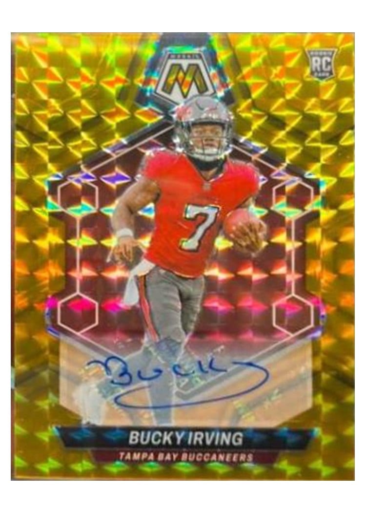 2024 Panini Mosaic Base Set Bucky Irving #385 card