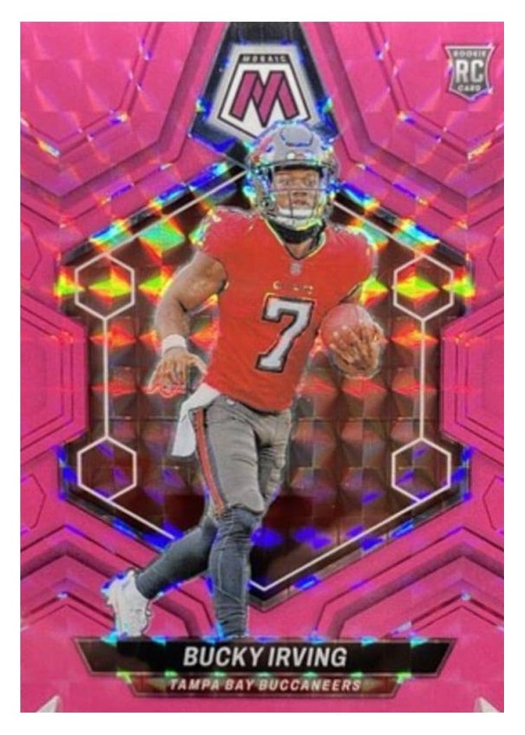 2024 Panini Mosaic Base Set Bucky Irving #385 card