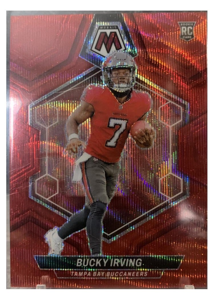 2024 Panini Mosaic Base Set Bucky Irving #385 card