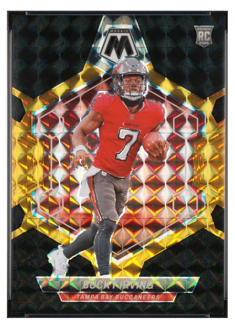 2024 Panini Mosaic Base Set Bucky Irving #385 card