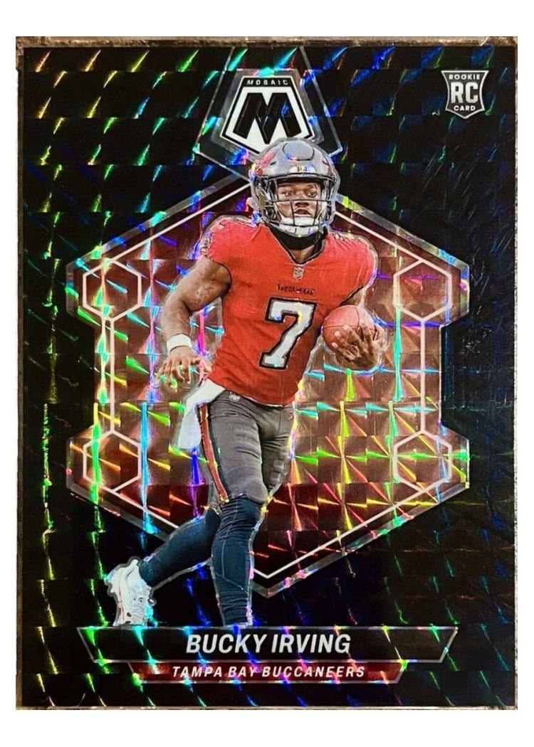 2024 Panini Mosaic Base Set Bucky Irving #385 card